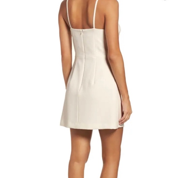 French Connection Whisper Light Square Neck Dress - Picture 3 of 3